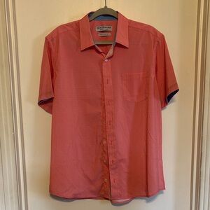 Nick Graham Men's Stylish Red Button Down Shirt